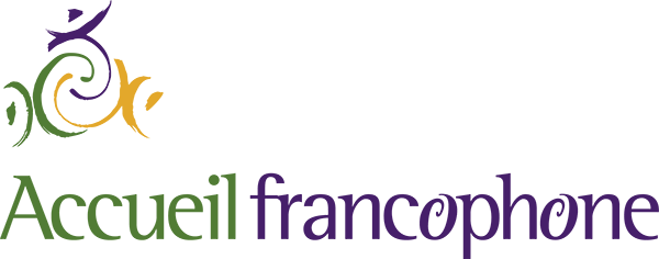 Logotype du site internet de l'Accueil francophone du Manitoba, Canada.